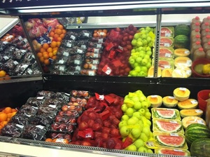 Photo of fresh produce section